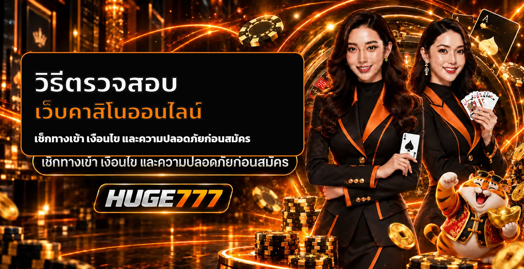 HUGE777 | วิธีตรวจสอบเว็บคาสิโนออนไลน์ก่อนสมัคร